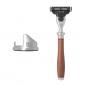 Preview: Mach 3 Razor with Stand, Bloodwood