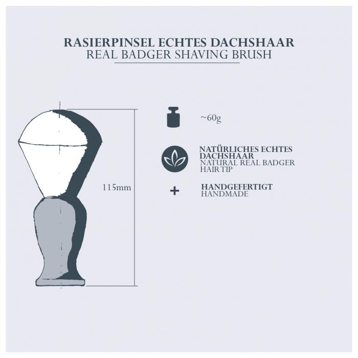 Mach 3-Rasierset, Sandelholz