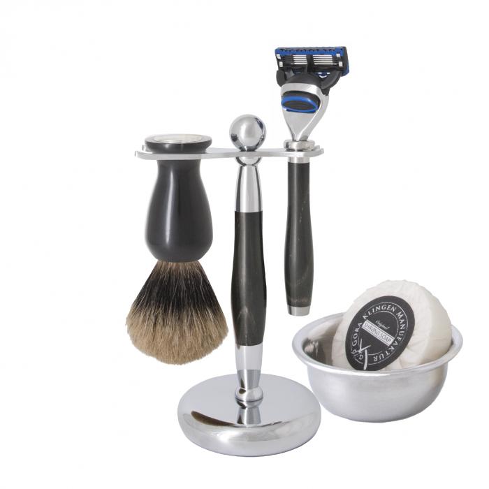 Fusion 5 Razor Set, Cow Horn