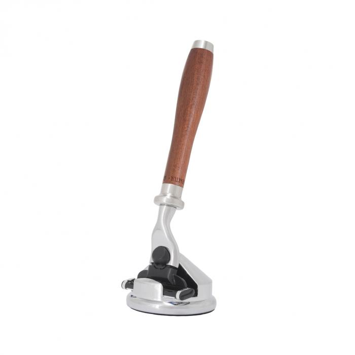 Mach 3 Razor with Stand, Bloodwood