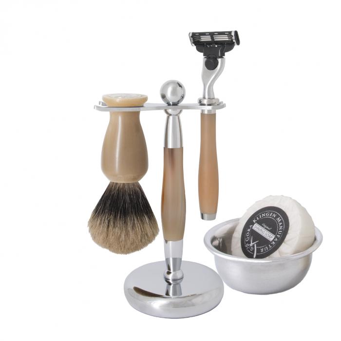 Mach 3 Razor Set, Yak Horn
