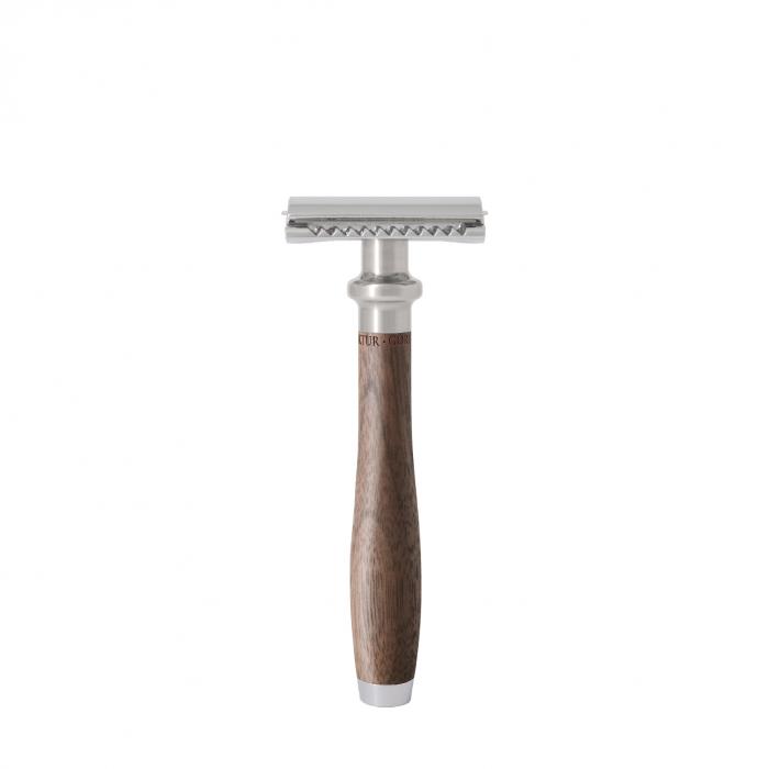 Safety Razor, Walnut Wood