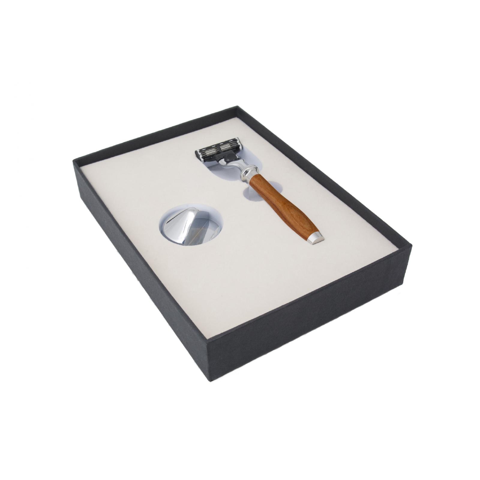 Mach 3 Razor with Stand, Plum Wood