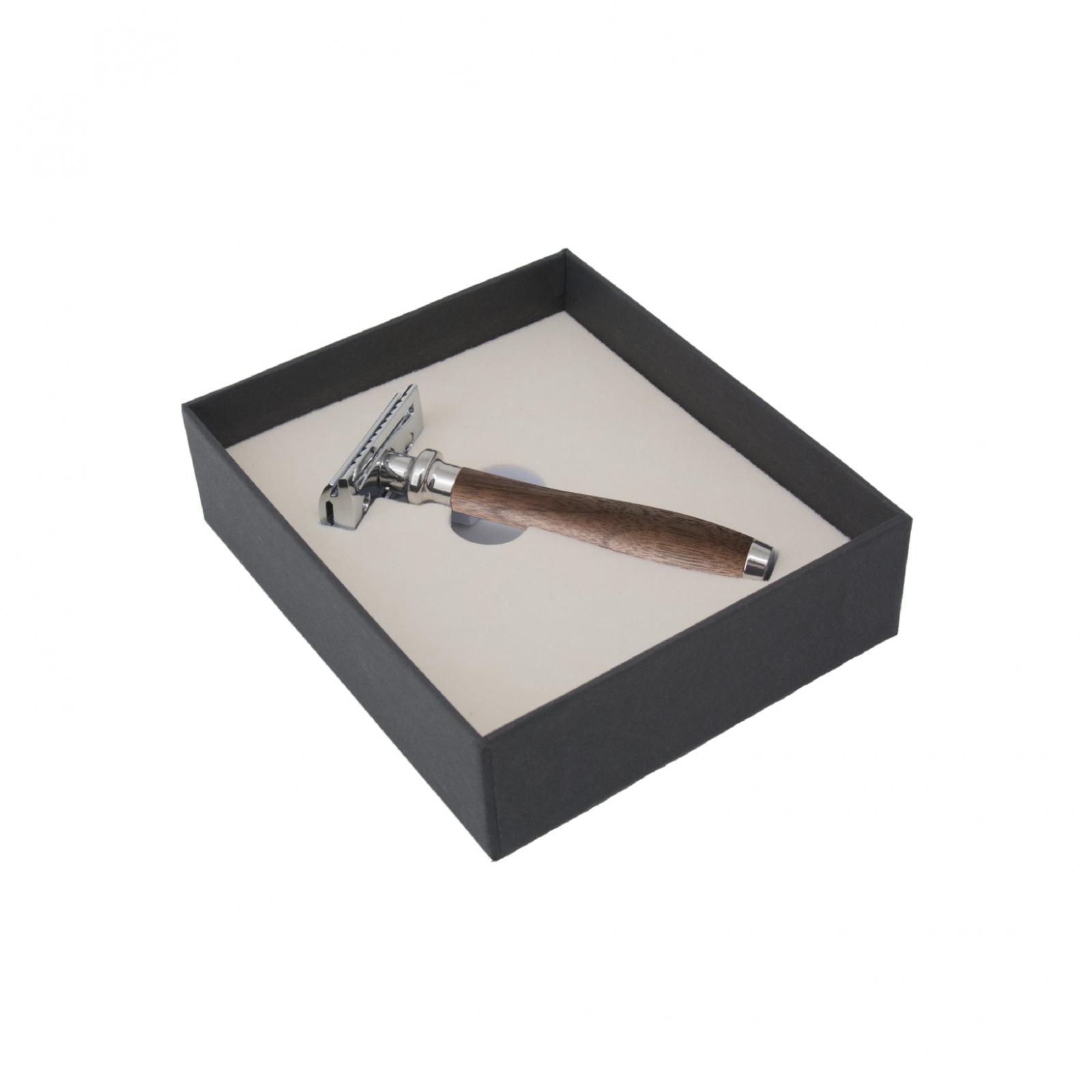Safety Razor, Walnut Wood