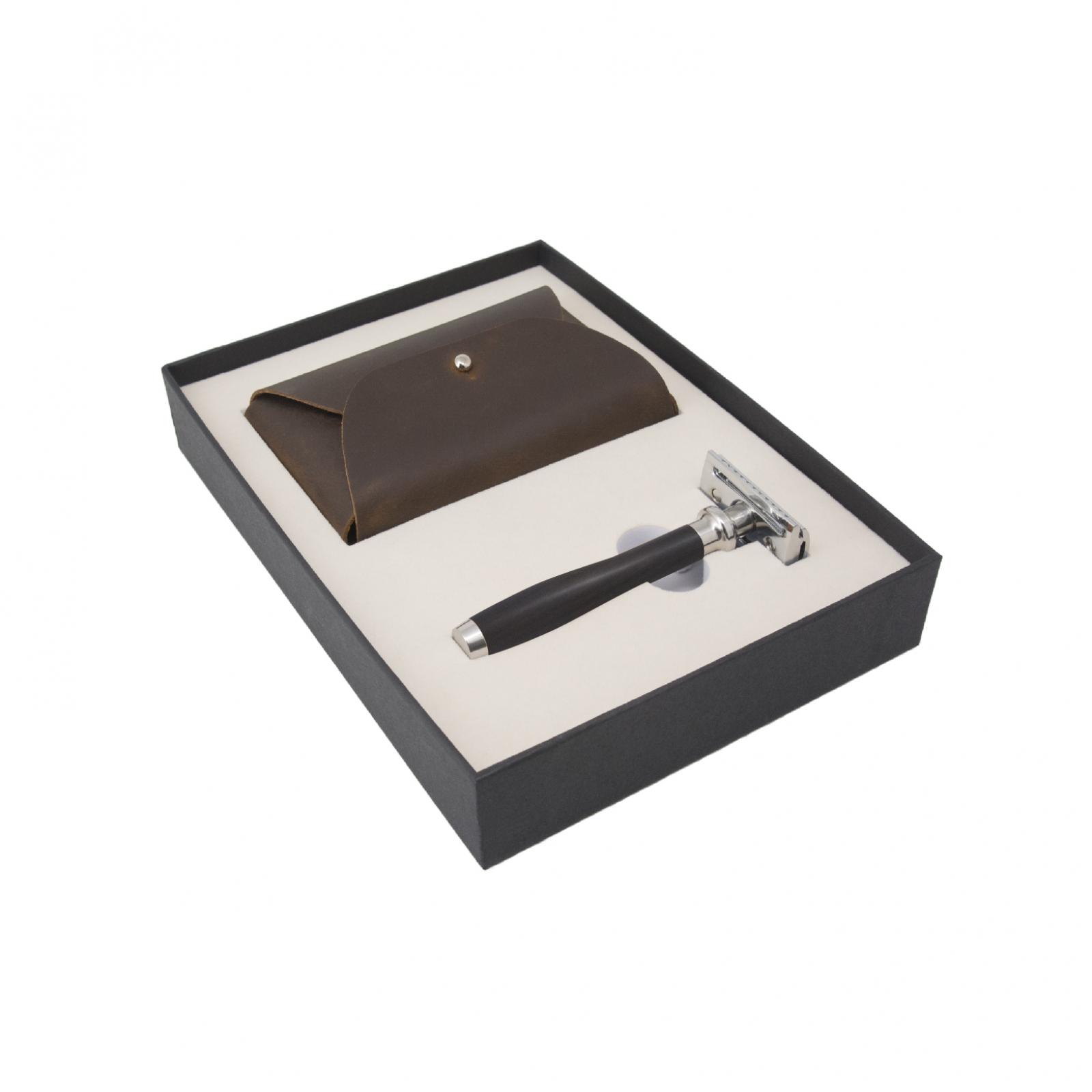 Safety Razor Travel Set, Sandalwood