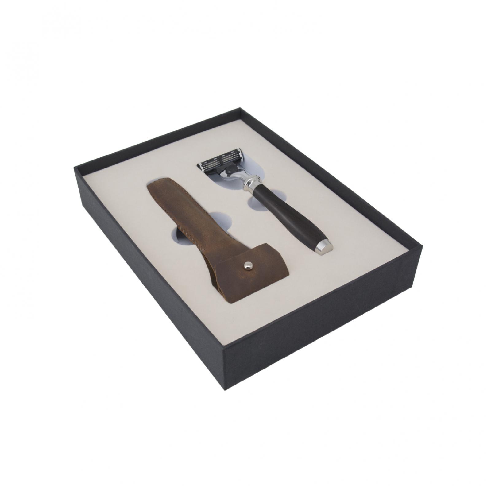 Reiseset Mach 3, Sandelholz