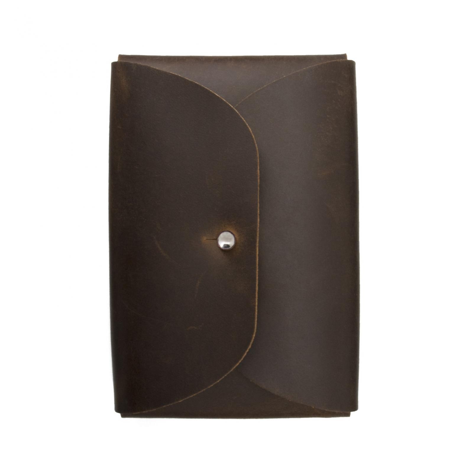Leather Case for Safety Razor, Coffee Color