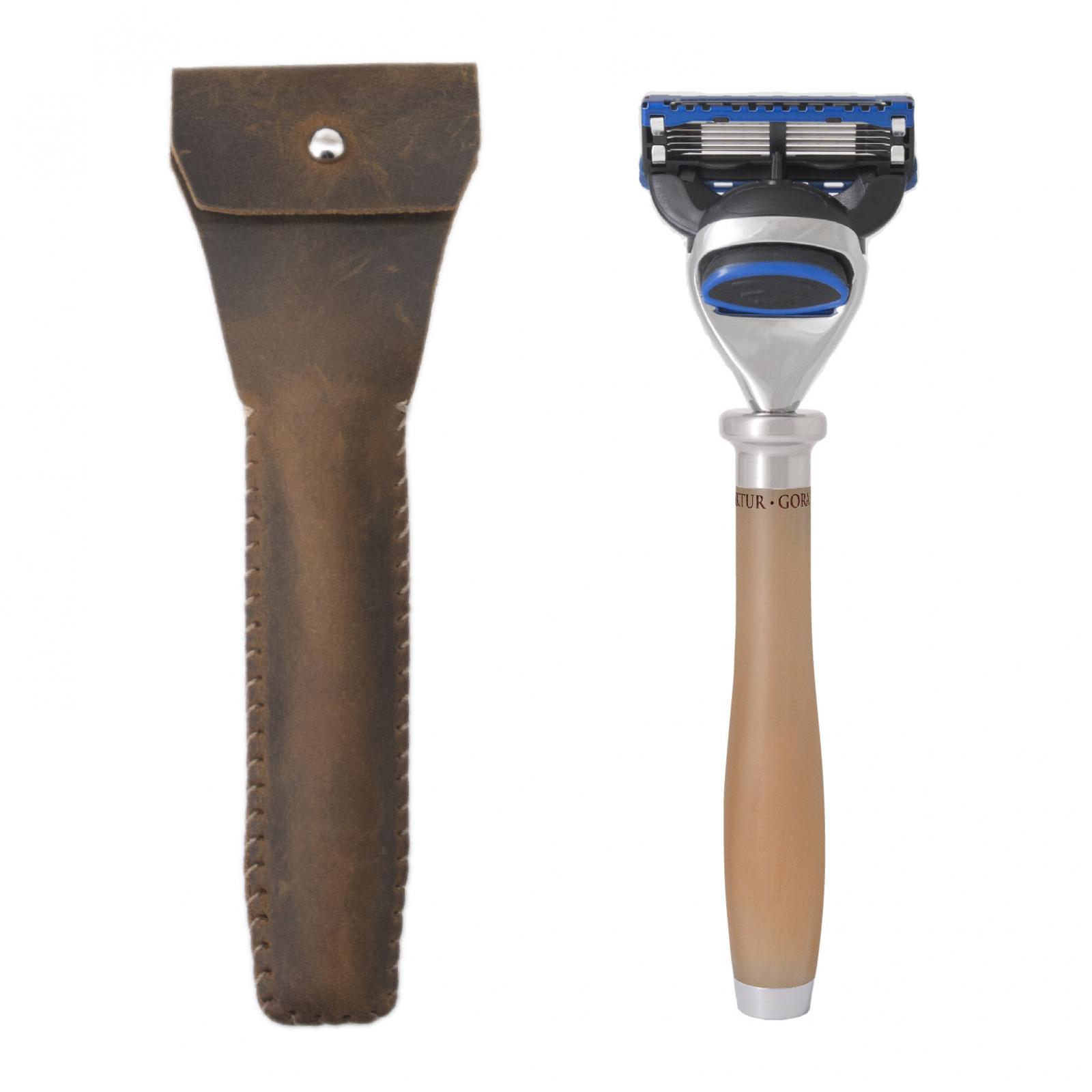 Fusion 5 Travel Set, Yak Horn
